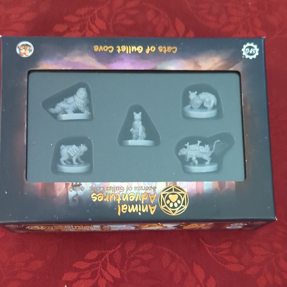 Animal Adventures Cats of Gullet Cove Miniatures